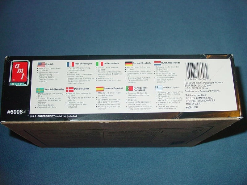 AMT Star Trek Special Edition Galileo 2 Shuttlecraft Model Kit  - Image 3