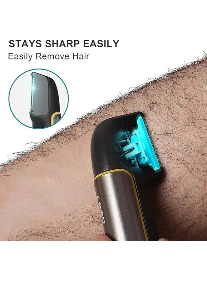 Generic USB Rechargeable Electric Hair Clipper Hair Clipper, Ball Shaver and Hair Clipper Kits with LED Light, for Face, Back, Underarms, Legs - Image 5