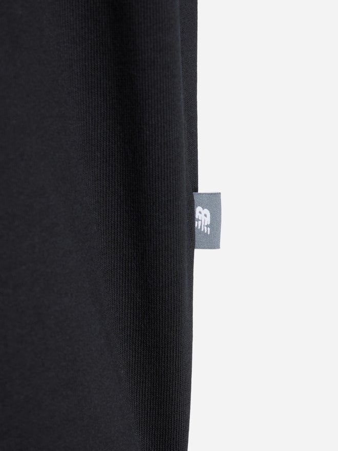 New Balance Men Black Graphic Crew Neck T-Shirt - Image 5