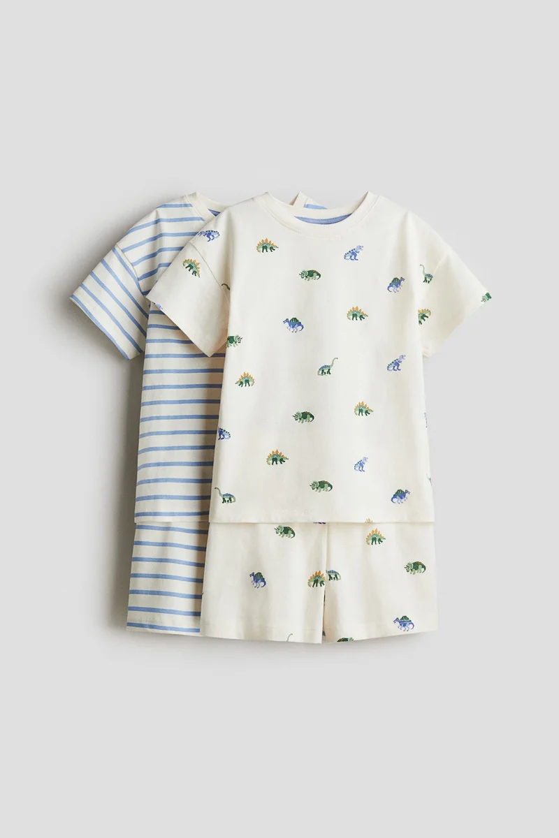 H&M 2-pack cotton pyjamas