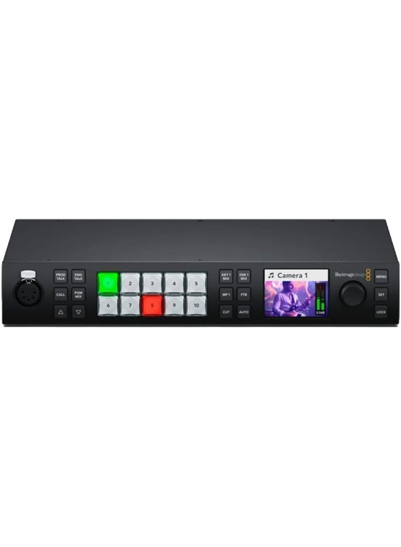 Blackmagic Design Blackmagic ATEM 1 M/E Constellation 4K – Professional Live Production Switcher with 10 Inputs - Image 1