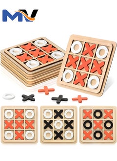 MAGIC VAULT Party Favors For Kids Birthday Return Gifts- 6Pcs Tic Tac Toe Bulk Giveaways For Kids/Pinata Filler/Stocking Fillers Goodie Bag fillers/Gift Toys For Girls Boys Kids Toddlers  - Image 1