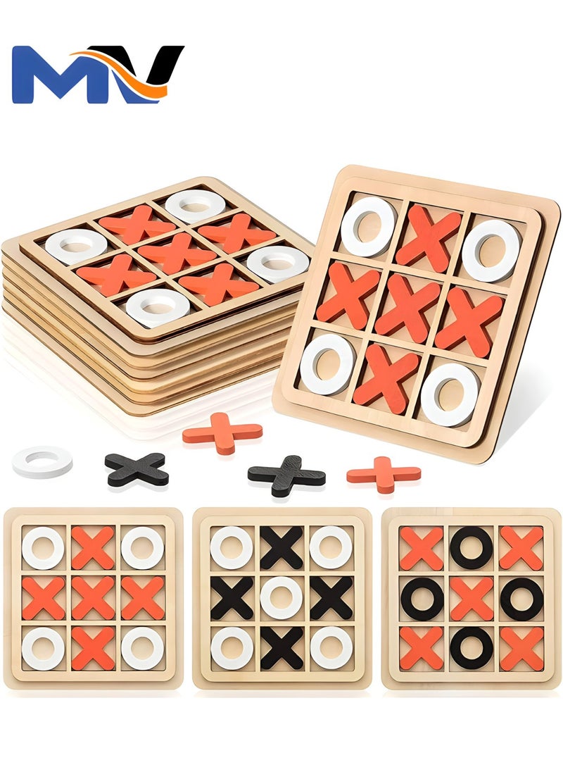 MAGIC VAULT Party Favors For Kids Birthday Return Gifts- 6Pcs Tic Tac Toe Bulk Giveaways For Kids/Pinata Filler/Stocking Fillers Goodie Bag fillers/Gift Toys For Girls Boys Kids Toddlers  - Image 1
