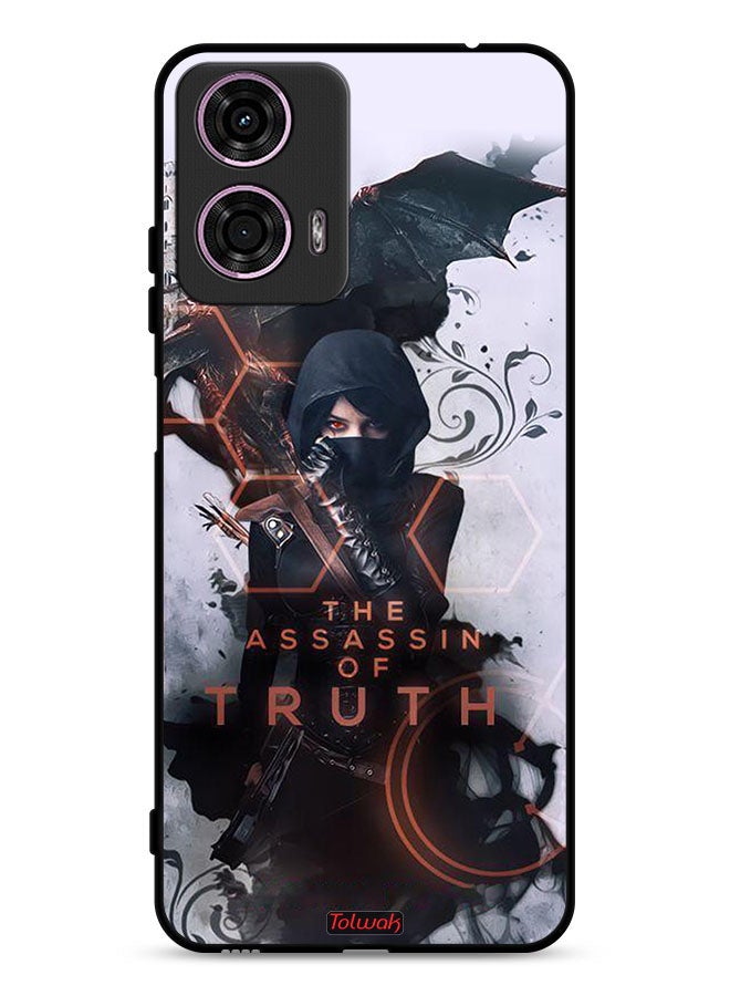 Tolwak Motorola Moto G24 4G Protective Case Cover The Assassin Of Truth - Image 1