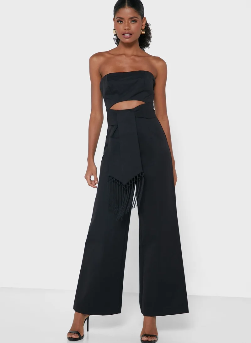 Finders Keepers Wide Leg Bandeau Jumpsuit