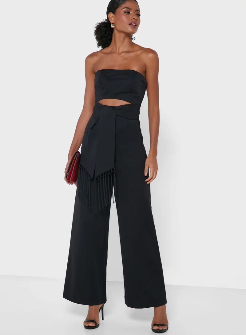 Finders Keepers Wide Leg Bandeau Jumpsuit