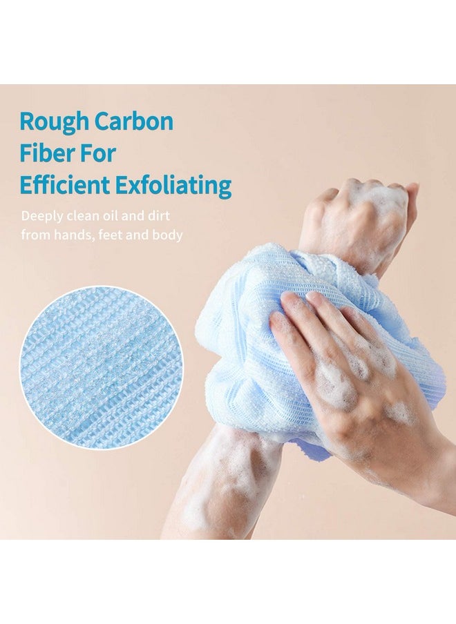 Exfoliating Back Scrubber Korean Body Back Scrubber Towel For Shower Japanese Bath Wash Scrub Cloth Washcloth Washer For Men Women Exfoliation Body Scrubbing Brush Loofah Exfoliator (Blue) - pzsku/ZDA7917F8E6DC6D3A3D50Z/45/_/1707899347/9bc08973-8b6e-48f0-b38f-0ea0e3467f44