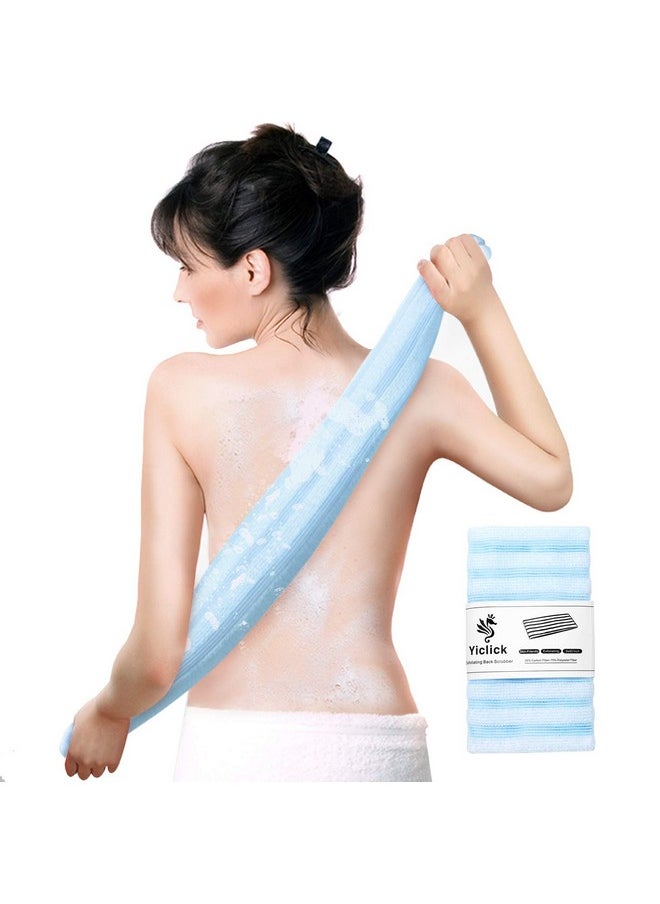 Exfoliating Back Scrubber Korean Body Back Scrubber Towel For Shower Japanese Bath Wash Scrub Cloth Washcloth Washer For Men Women Exfoliation Body Scrubbing Brush Loofah Exfoliator (Blue) - pzsku/ZDA7917F8E6DC6D3A3D50Z/45/_/1707901319/fb018ef1-b9af-4936-a845-506c98dc6122