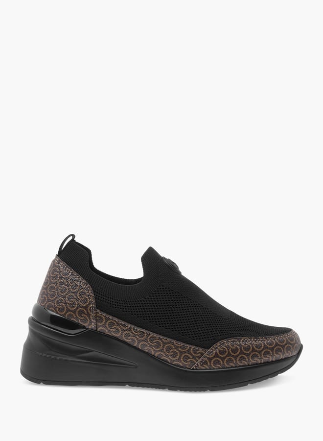 Celeste Women's Logo Detail Slip-On Sneakers  - Image 4