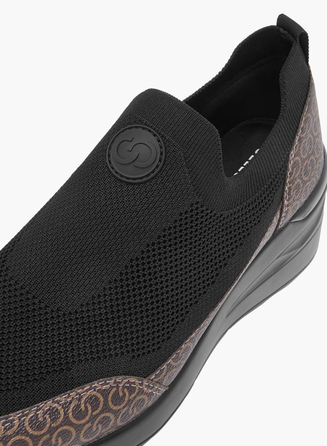 Celeste Women's Logo Detail Slip-On Sneakers  - Image 5