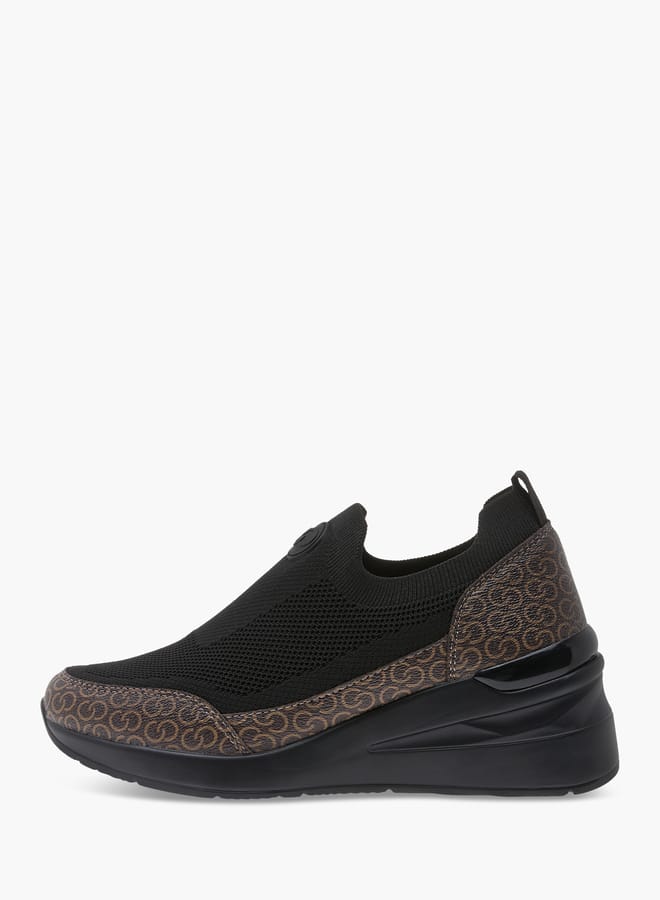 Celeste Women's Logo Detail Slip-On Sneakers  - Image 3