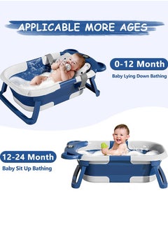 Collapsible Baby Bathtub Portable Travel Infant Tub - pzsku/ZDA79569332177BB9106CZ/45/_/1708573881/18485392-492e-44fa-8cca-3ca65457be63