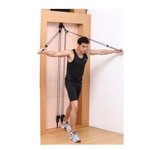 USI UNIVERSAL THE UNBEATABLE Door Gym Ropes, Door Gym Rope Exercise, 800DGF Door Gym Pullers, Door Gym Heavy, Plastic And Silicon Rubber, Easy To Install, Suitable For Using At Home Or Office - Image 2
