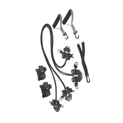 USI UNIVERSAL THE UNBEATABLE Door Gym Ropes, Door Gym Rope Exercise, 800DGF Door Gym Pullers, Door Gym Heavy, Plastic And Silicon Rubber, Easy To Install, Suitable For Using At Home Or Office - Image 1