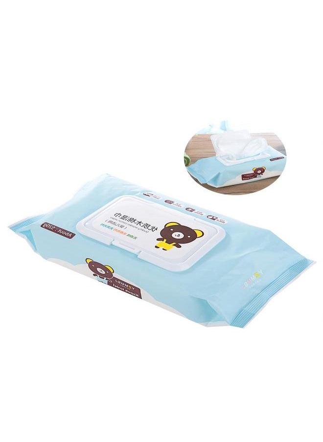 80Pcs Soft Disposable Wet Wipes Baby Infant Cleaning Mouth Hand Tissue(Blue) - pzsku/ZDA79753C8F706F2F7E0CZ/45/_/1732166870/6b91a1c8-5a2d-4a8b-8fb9-70b666be3156