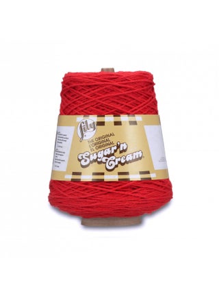 Lily Sugar'n Cream Cotton Cone Yarn, 14 oz, Red, 1 Cone - pzsku/ZDA79A8F9DB85A7372E0FZ/45/_/1732283810/e80e49f5-9264-41d1-a00a-d9b9a623c224