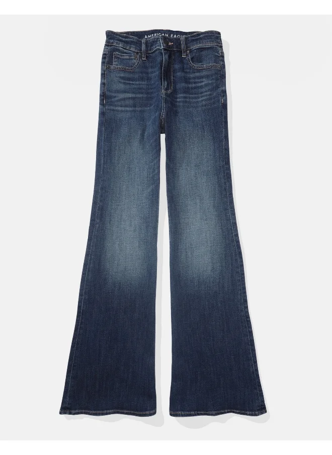 امريكان ايجل High Waist Flared Jeans