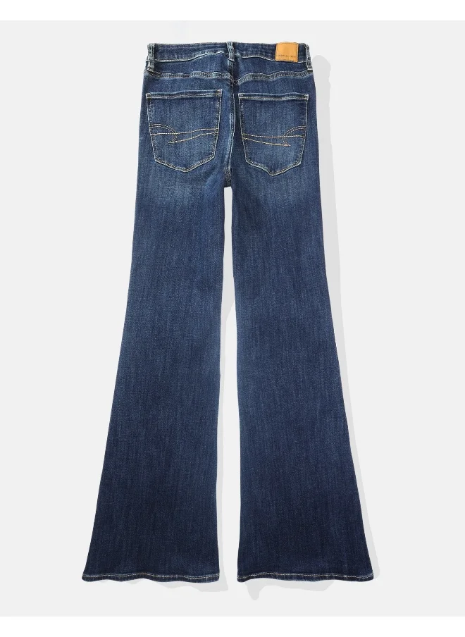 امريكان ايجل High Waist Flared Jeans