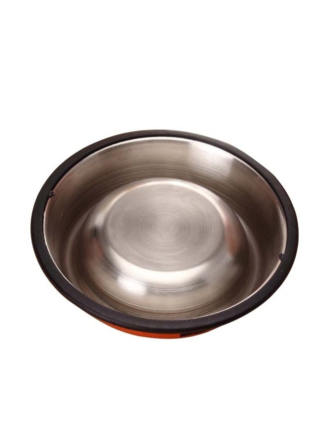 2pcs Stainless Steel Non-Skid Rubber Base Bowl， Pet Bowl Stainless Steel Non-Skid Base Dog Bowl Cat Bowl (Multicolor) - Image 5