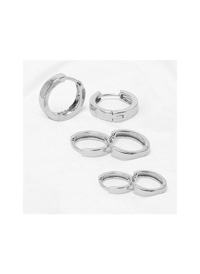Fayrouz Jewellery Lightweight Hypoallergenic 18K Gold Plated Hoop Earrings for Girls and Women Earrings by Fayrouz Jewelry  - Image 4