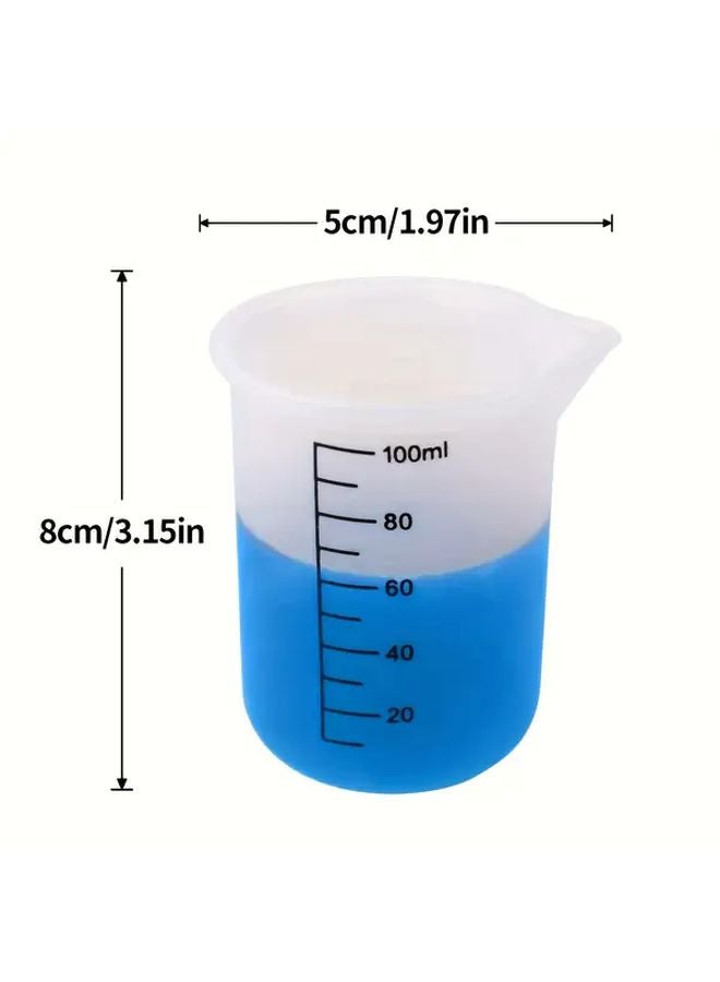 2 Pcs Laundry Detergent Measuring Cups Washable Leak Free Dispenser - Image 3