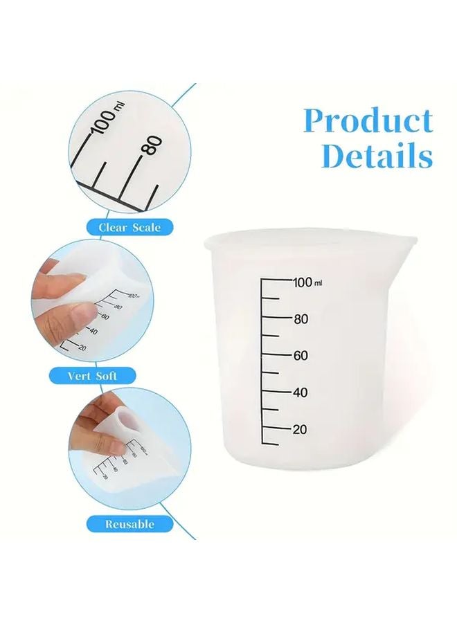 2 Pcs Laundry Detergent Measuring Cups Washable Leak Free Dispenser - Image 4