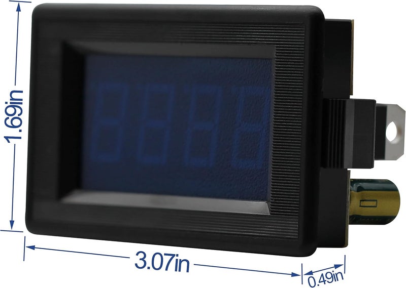 DIGITEN DC 12V 24V 4 Digital Blue LED Counter Meter Up Down+Hall Proximity Switch Sensor - Image 3