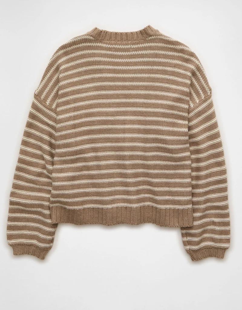 American Eagle  AE Balloon-Sleeve Open-Front Cardigan for Women | Best Price UAE