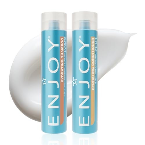 Enjoy Hydrating Shampoo  Conditioner Duo  Daily Gentle Cleanse  Moisture for Soft Shiny Manageable Hair  Lightweight SulfateFree  Color Safe  101 oz