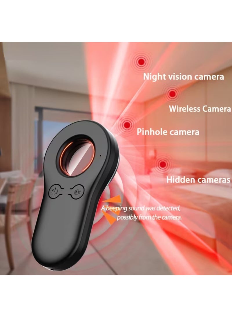 إكس ليفيل جهاز كشف كاميرات خفية محمول، كاشف أجهزة تنصت، كاشف مواقع GPS، ماسح إشارات لاسلكية مضاد للتجسس، كاشف كاميرات بالأشعة تحت الحمراء، كاشف أجهزة تنصت للمنزل، المكتب، السفر، السيارة - Image 2