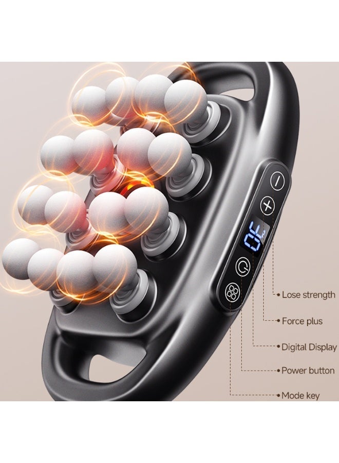 jocelee 16-Head Massage Gun Percussion Deep Tissue Muscle with 3 Modes 30 Speed ​​Settings Relieving Muscle Pain in the Back Shoulders Legs Feet and Overall Body - Image 5