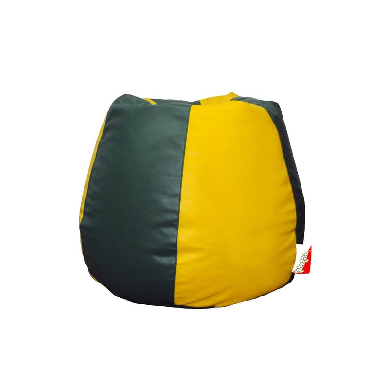 LAZYBAG Bean Bag Chair Furniture for Kids XXXL Bean Bag Cover Playing Video Games or Relaxing for classrooms daycares Libraries or Work from Home Yellow and Green 3XL Size - Image 2