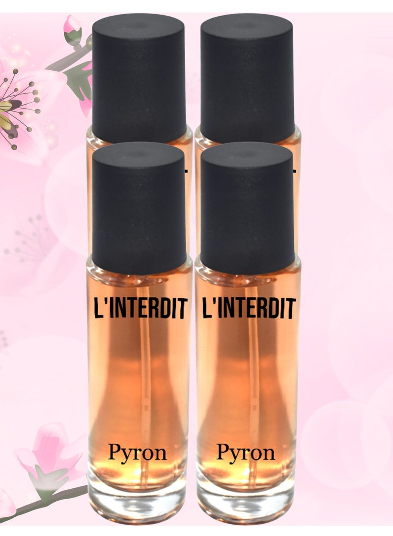 PYRON 4 Pieces L'Interdit Perfume 30 ml EDP - Image 1