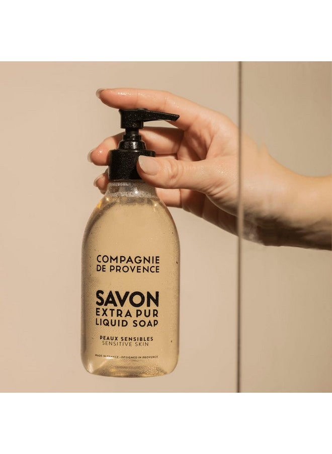 La Compagnie de Provence Compagnie de Provence Savon de Marseille Extra Pure Liquid Soap - Sensitive Skin - 10 Fl Oz Plastic Pump Bottle  - Image 5