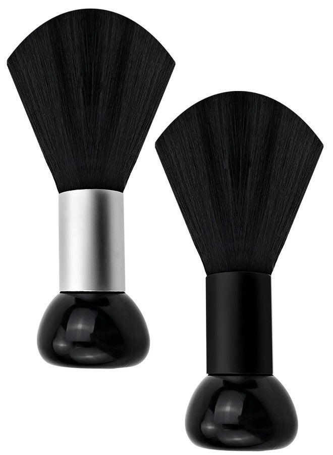 Arvintas 2 PACK Dust Brush for Acrylic Nails, Soft Brush Nail Soft Kabuki Nail Art Dust Powder Remover Brush Hair Dust Cleaner Brush for Manicure Clean Up Tools - Image 1