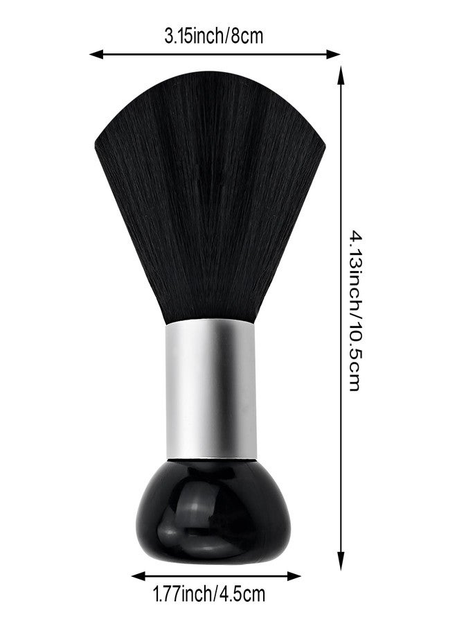 Arvintas 2 PACK Dust Brush for Acrylic Nails, Soft Brush Nail Soft Kabuki Nail Art Dust Powder Remover Brush Hair Dust Cleaner Brush for Manicure Clean Up Tools - Image 2