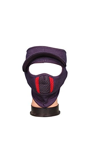 H-Store Cap Blue With Red&Black Filter Bike Riders Anti Pollution Dust Sun Protecion Full Face Cover Mask BIKE RIDERS (Blue) - Image 2