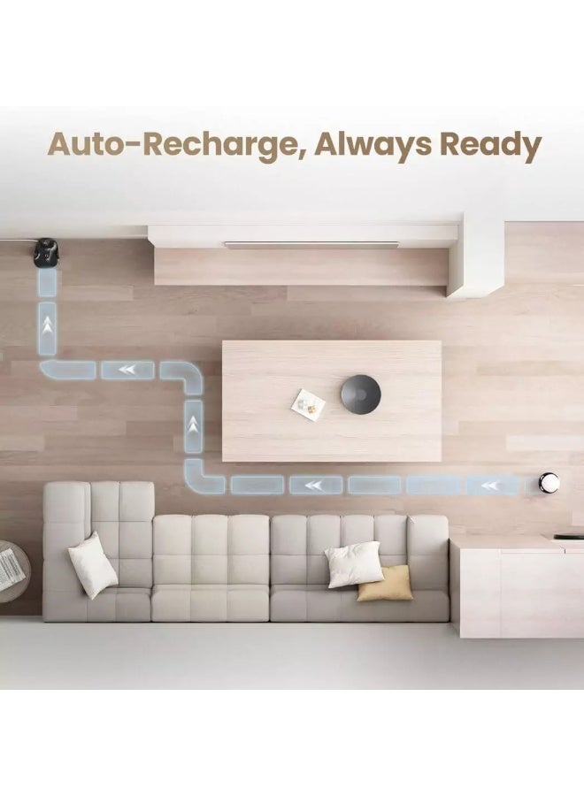 Enabot EBO Air 2 FamilyBot 2K Indoor Security Camera Robot with Mobility, Night Vision & Two-Way Audio - Image 3