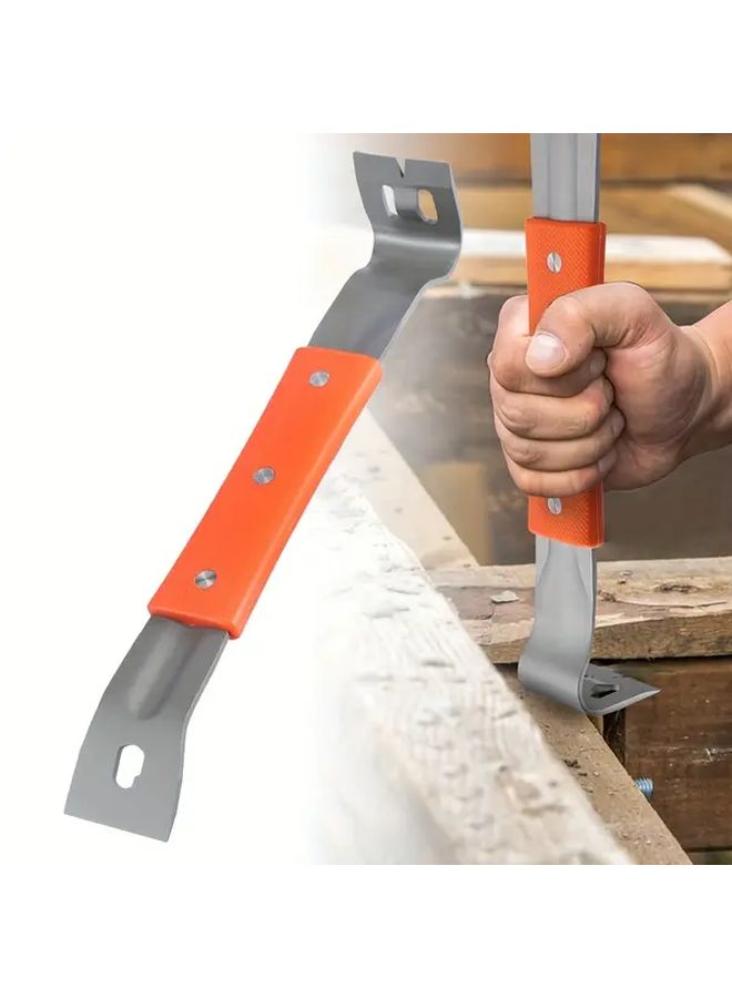 RUITOOL 1 PC Heavy Duty Pry Bar With M4 M6 Hex Socket And Angle Head For Nail Removal Board Separation - Image 1