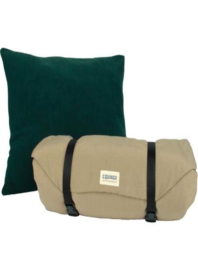 Equinox Armadillo Pack Travel Pillow 10" x 19" Assorted - Image 1