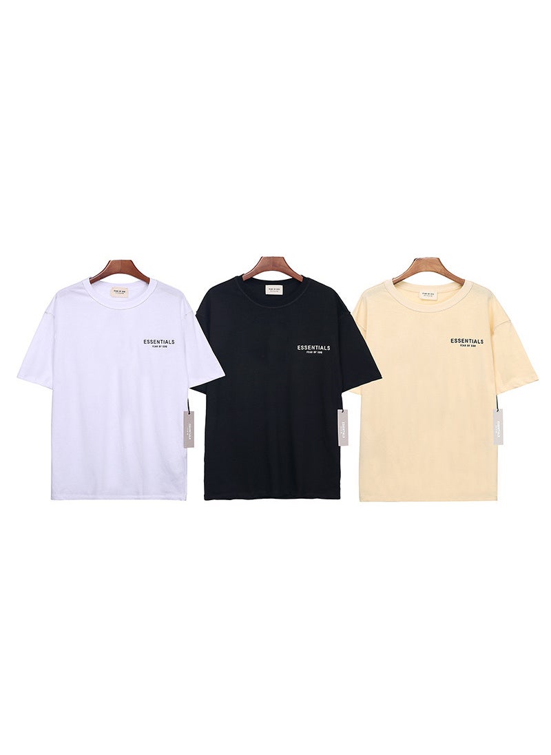 Generic - FEAR OF GOD ESSENTIALS California Beach Photo Loose Tee Black - Image 1