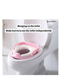 Generic TOYS-EGYPT Potty Training Seat, Baby Potty Seat, Travel Potty Seat, Toilet Seat for Girls and Boys, Toilet Training Seat. (Pink)  - Image 2