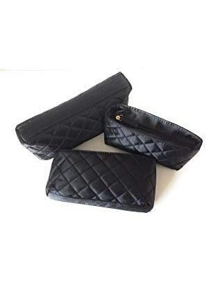 Models-on-the-Go Makeup Bags Set of 3 - Black 