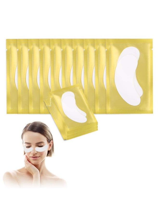klarako Eye Gel Pads, Hydrogel Eyelash Extension Pad for DIY False Lash Extension Patches Collagen Makeup Eye Mask Beauty Tool, Reduce Dark Circles (100 Pairs)