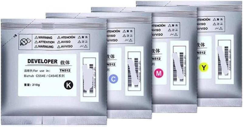 Developer Material 210g DV512 Compatible with C221 C224 C281 C284 C364 C454 C554 C554e(Black 1Pc)