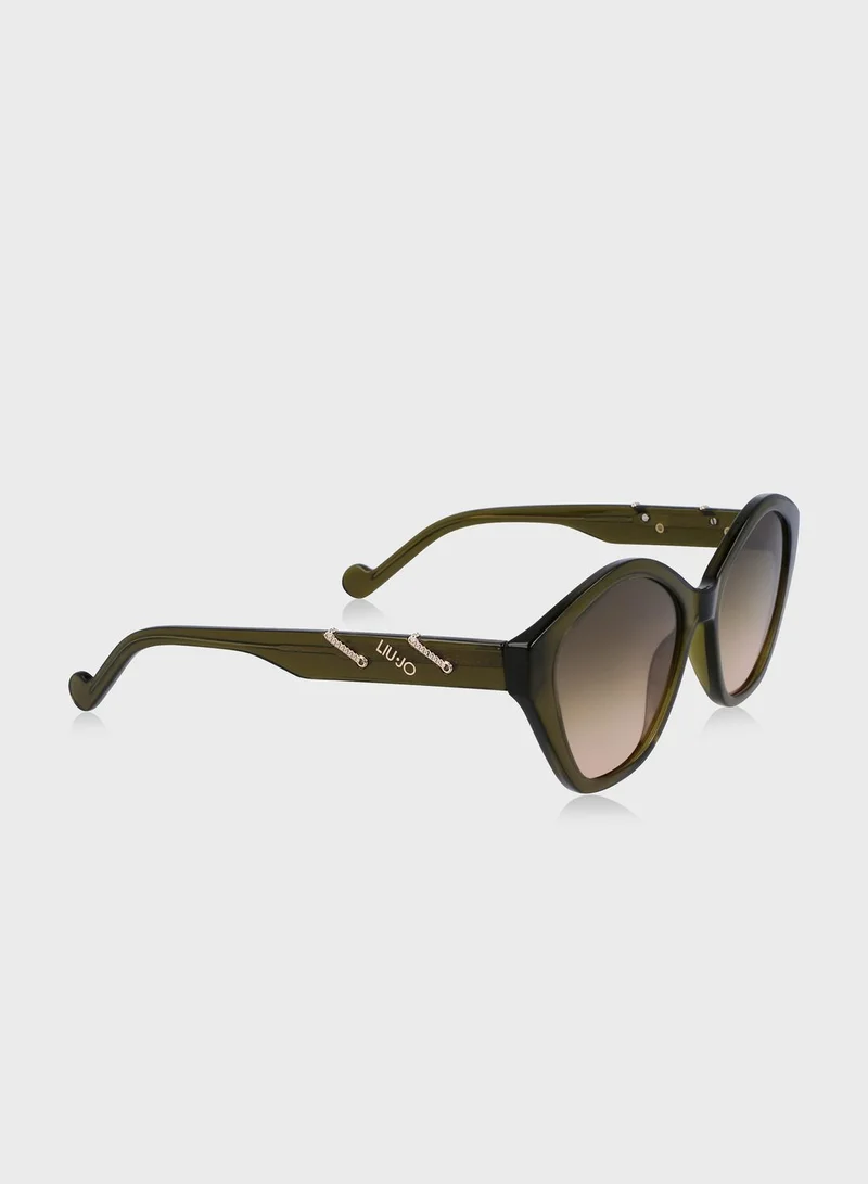 Liu Jo Modified Rectangle Sunglasses