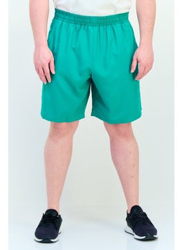 Adidas Men Sportswear Fit 9 Inseam Training Shorts, Green  - Image 1