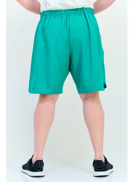 Adidas Men Sportswear Fit 9 Inseam Training Shorts, Green  - Image 3