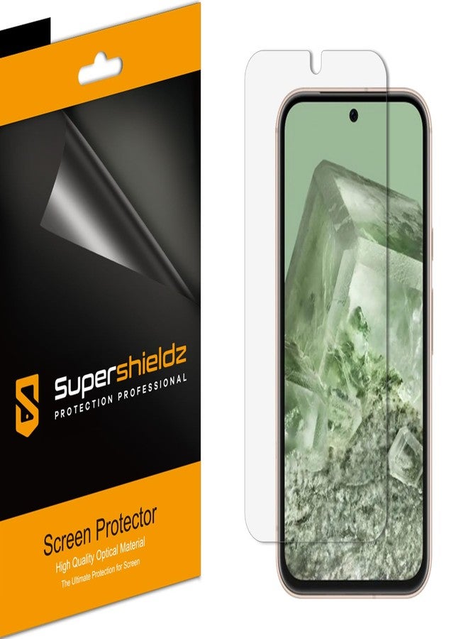 Supershieldz (3 Pack) Designed for Google Pixel 8a Screen Protector, High Definition Clear Shield (PET) - Image 1