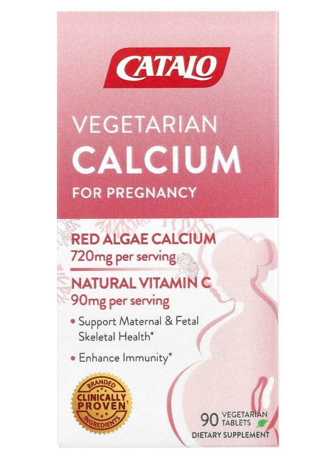 Vegetarian Calcium For Pregnancy 90 Vegetarian Tablets